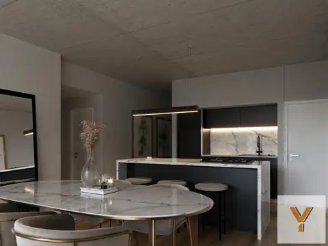 Departamento Monoambiente con 1 baño