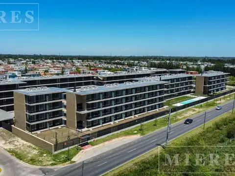 Departamento 2 amb en PB con jardín -Terrazas de Santa Maria