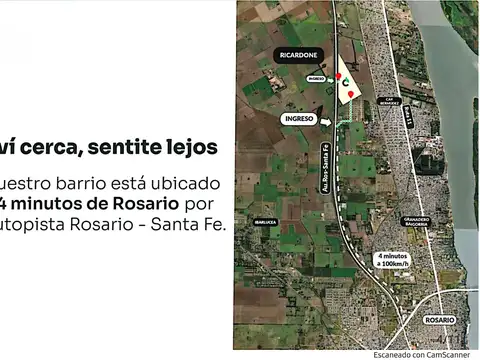 Terreno en Venta en Capitán Bermudez, USD 14.000