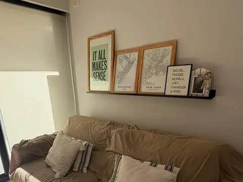 Departamento 2 ambientes con 1 baño