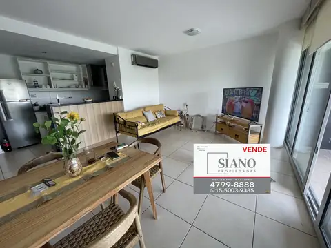 Departamento 3 ambientes con 2 baños