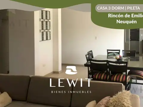 Venta Casa Nivel Gerencial Rincon de Emilio Neuquen