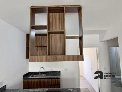 Departamento 2 ambientes con 1 baño
