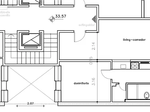 Luminoso, amplio y con ubicación privilegiada frente a la plaza central