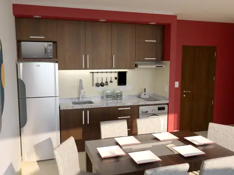 Departamento monoambiente en venta en San Cristobal