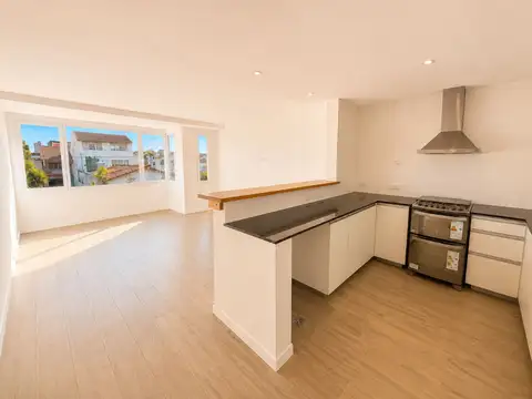 Venta semipiso de 2 ambientes al frente a estrenar