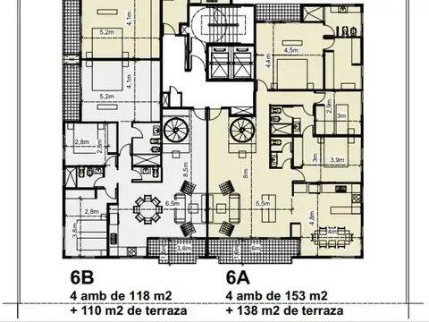 Departamento en Venta con 1 cocheras
