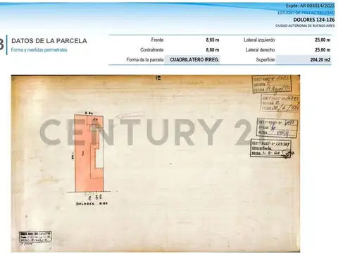 Terreno en Venta en Floresta Norte, USD 259.990