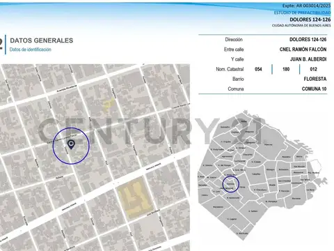 Terreno en Venta de 204,2 m2