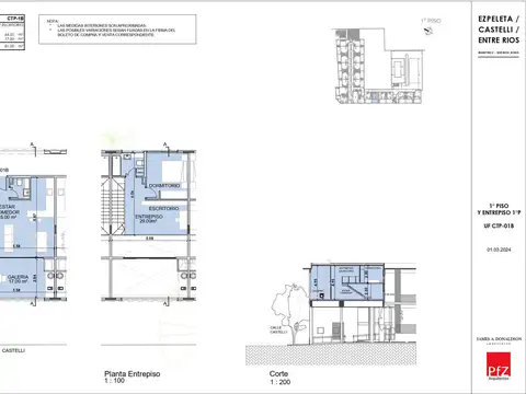 Departamento en Venta de 2 ambientes