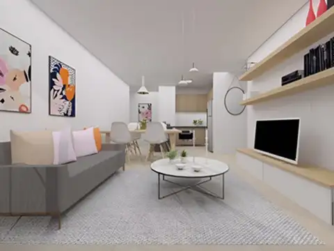 VENTA  MONOAMBIENTE CON COCHERA FULL AMENITIES.