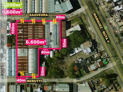 MARQUEZ Y R8 - 6.600M CUB INDUSTRIALES CON PUENTE GRUA.