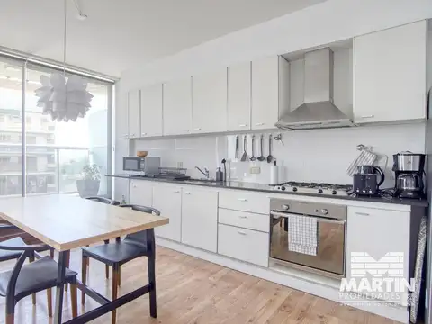 Departamento 2 ambientes con 2 baños