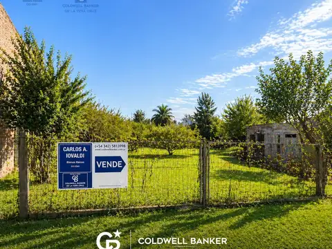 Lote en Venta Canillitas y Corondaes Colastiné