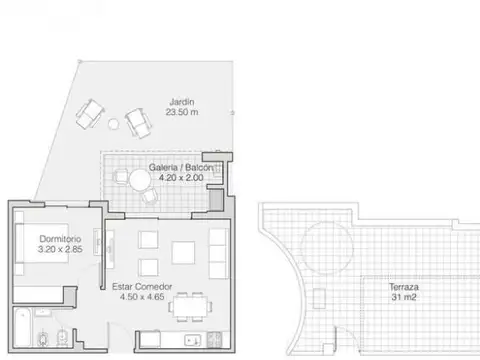 Departamento en Venta en Villa Rosa, USD 120.000