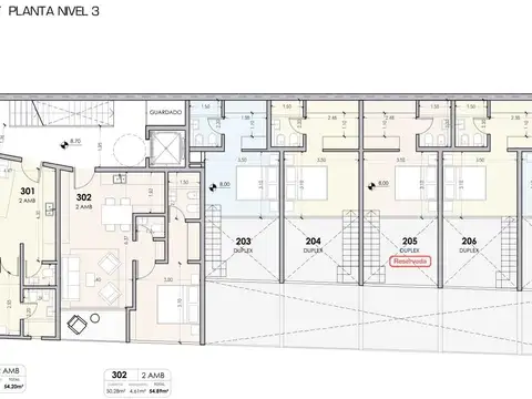 Departamento - Palermo Soho 2 ambientes en dupplex con balcon terraza  excelente oportunidad 