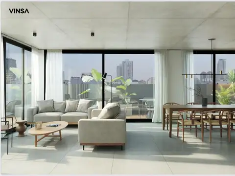 Departamento Monoambiente con 1 baño