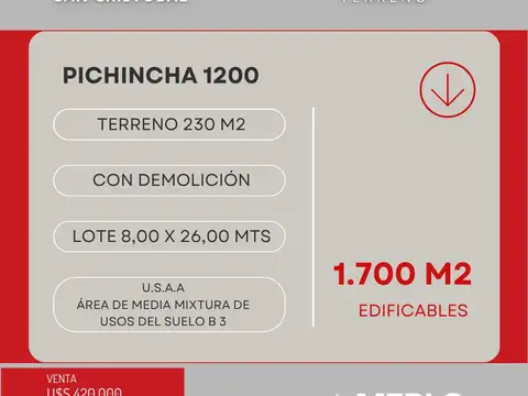 Terreno en San Cristobal