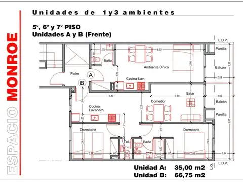 Avenida Monroe 4400, Piso 5°