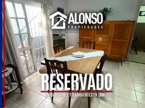 3 UNIDADES INDEPENDIENTES EN VENTA EN LANÚS