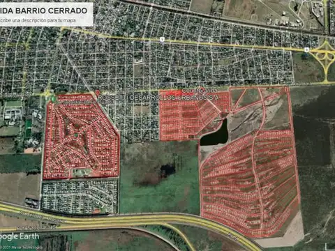 Terreno en Venta de 1043,0 m2