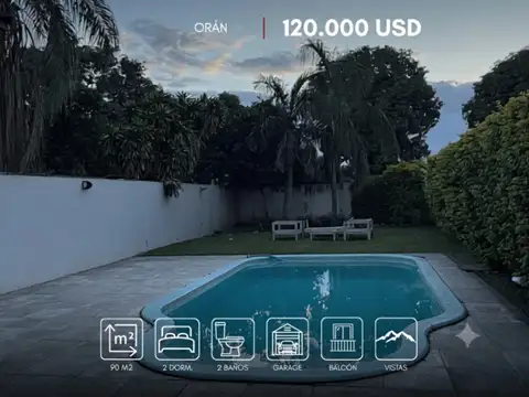 Departamento en venta c/ cochera en San Ramón de la Nueva Orán