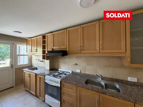 Departamento 3 ambientes con 2 baños