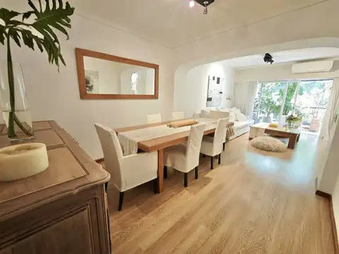 ÚNICO PISO 4 AMB C/ DEP, BALCONES Y COCHERA EN LAS CAÑITAS