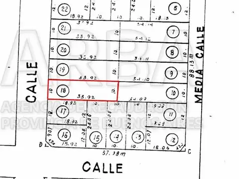 Terreno en Venta en San Fernando, USD 54.900