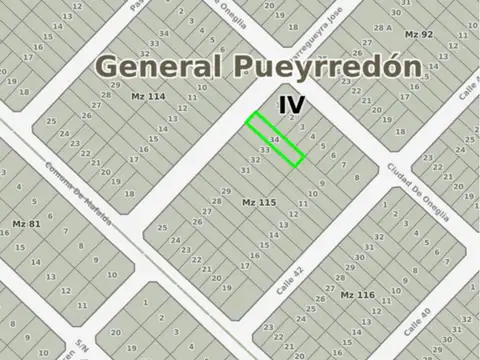 JOSE DARREGUEIRA ENTRE CDAD. DE ONEGLIA Y C. DE MAFALDA