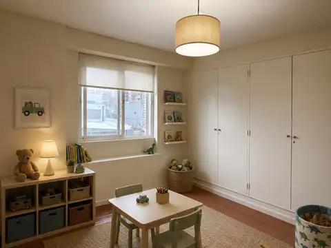 Departamento 3 ambientes con 1 baño