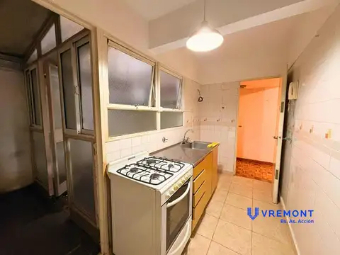 Departamento 2 ambientes con 1 baño