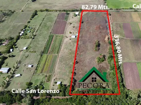 Campo  2,78ha - Terreno - Escobar -  San Lorenzo y General Paz