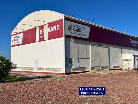ALQUILER | PREDIO COMERCIAL E INDUSTRIAL | NAVE LOGÍSTICA, CÁMARA Y DEPÓSITO DE AGROQUÍMICOS