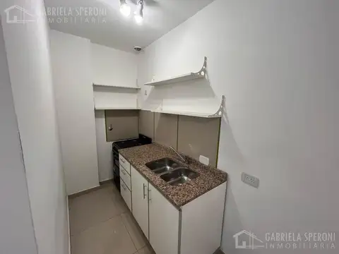 Departamento 2 ambientes con 1 baño