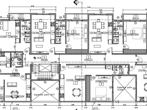 Departamento 2 ambientes con 1 baño