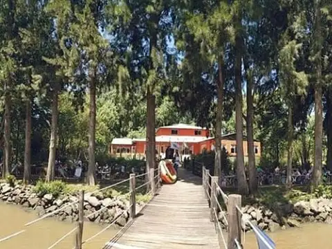 DELTA , 6 HECTAREAS , 6 CABAÑAS, RESTAURANTE, PISCINA