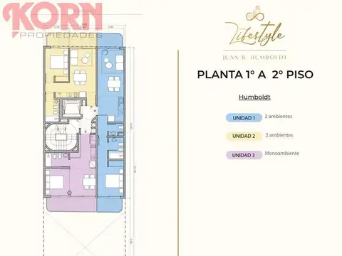 Departamento Monoambiente con 1 baño