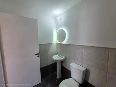 Departamento 2 ambientes con 1 baño