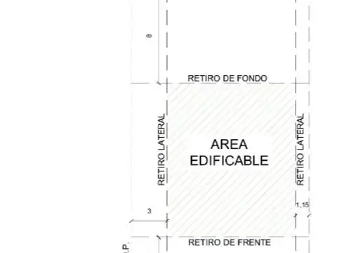 Terreno en Venta de 376,0 m2