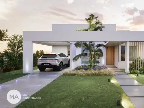 Casa en construcción 2 Dormitorios con jardín y pileta  - Vida Lagoon - Funes | Venta
