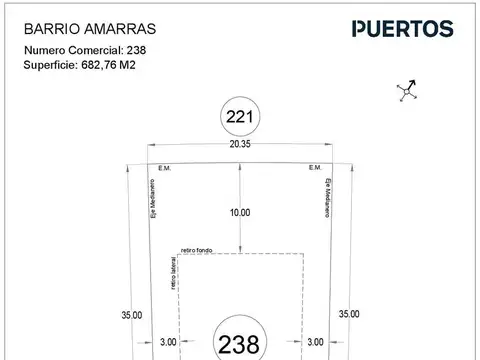 Terreno en Venta en Fincas Del Lago, USD 30.000