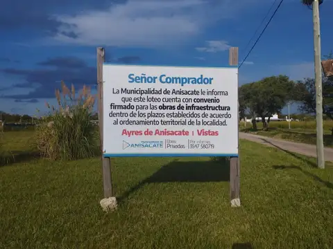 Terreno en Venta en Villa Anisacate, USD 11.000