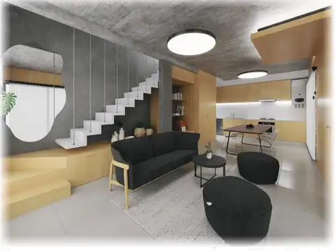 Departamento DUPLEX de 2 dormitorios con patio a metros del Shopping
