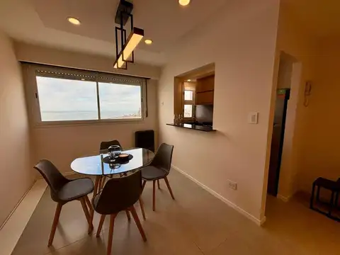 VENTA Departamento 1 ambiente reciclado con vista panorámica al mar en Centro, Mar del Plata