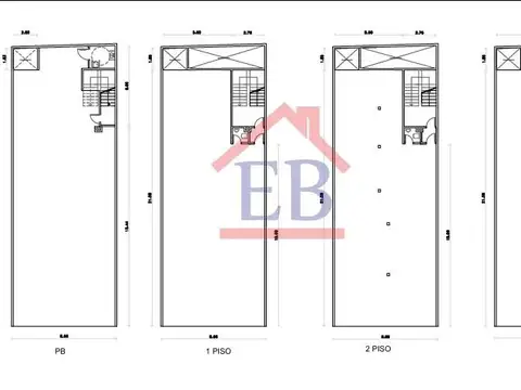 Galpon en Venta 21  mts Fondo