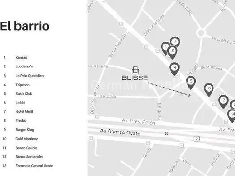 Alquiler Local apto gastronomía Martín Fierro Parque Leloir