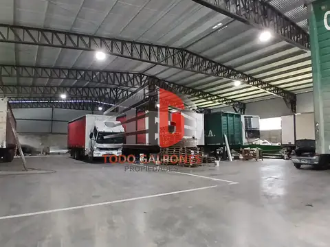 Galpón 1200m2 en Pque Industrial S/Ruta 24