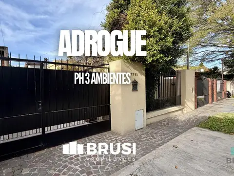 PH EN VENTA EN ADROGUE - 3 AMBIENTES