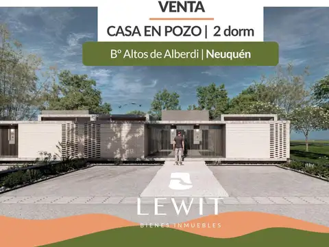VENTA CASAS 2 DORMITORIOS EN PH EN POZO DE 90 m² CADA UNA EN PLOTTIER ALTOS DE ALBERDI